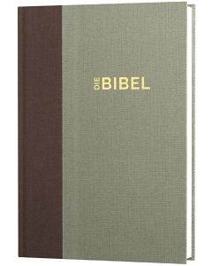 Die Bibel - Schlachter 2000 Standardausgabe Duoleinen braun/khaki