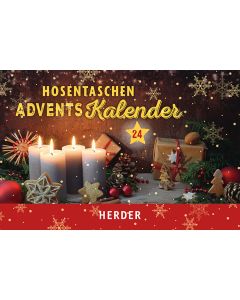 Hosentaschenadventslkalender 2024                           mit farbigen Fotos