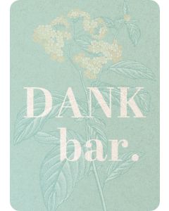 Postkarte 'Dankbar.'