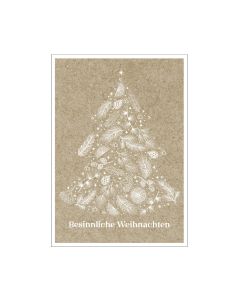 Postkarte 'Besinnliche Weihnachten'