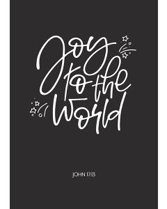 Postkarte 'Joy to the world'