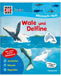 Junior Mitmach-Heft. Wale und Delfine.
