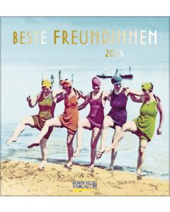 Beste Freundinnen 2025. Postkartenkalender.