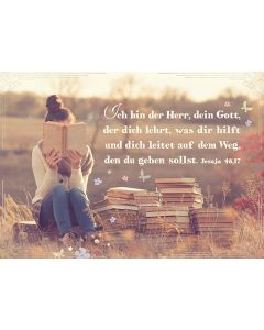 Postkarte 'Ich bin der Herr'  1EX