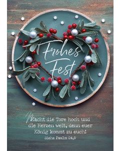 Postkarte 'Frohes Fest'