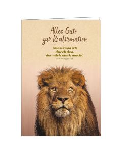 Faltkarte 'Alles Gute zur Konfirmation'