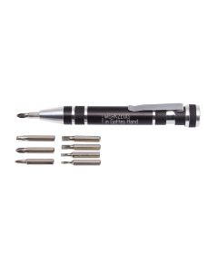 Stift-Bit-Set 8-teilig, schwarz