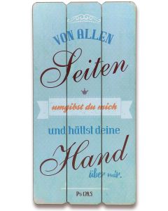 Vintage-Wandbild 'Von allen Seiten ...'