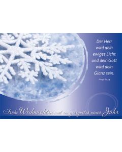 Faltkarte Weihnachten/Neujahr