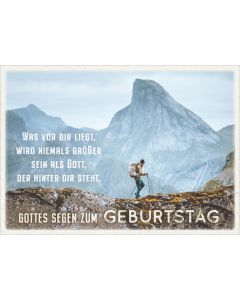 Postkarte 'Gottes Segen zum Geburtstag' 12 Ex.