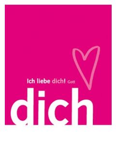 Typo-Card 'Ich liebe dich!