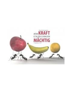 Poster A2 'Meine Kraft ist in den ...'